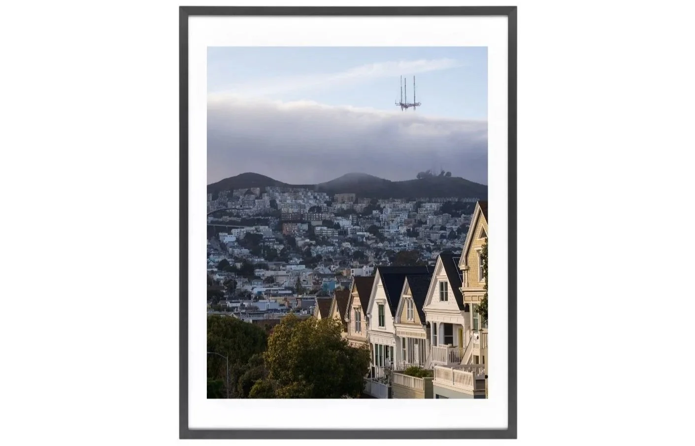Fog over Twin Peaks
