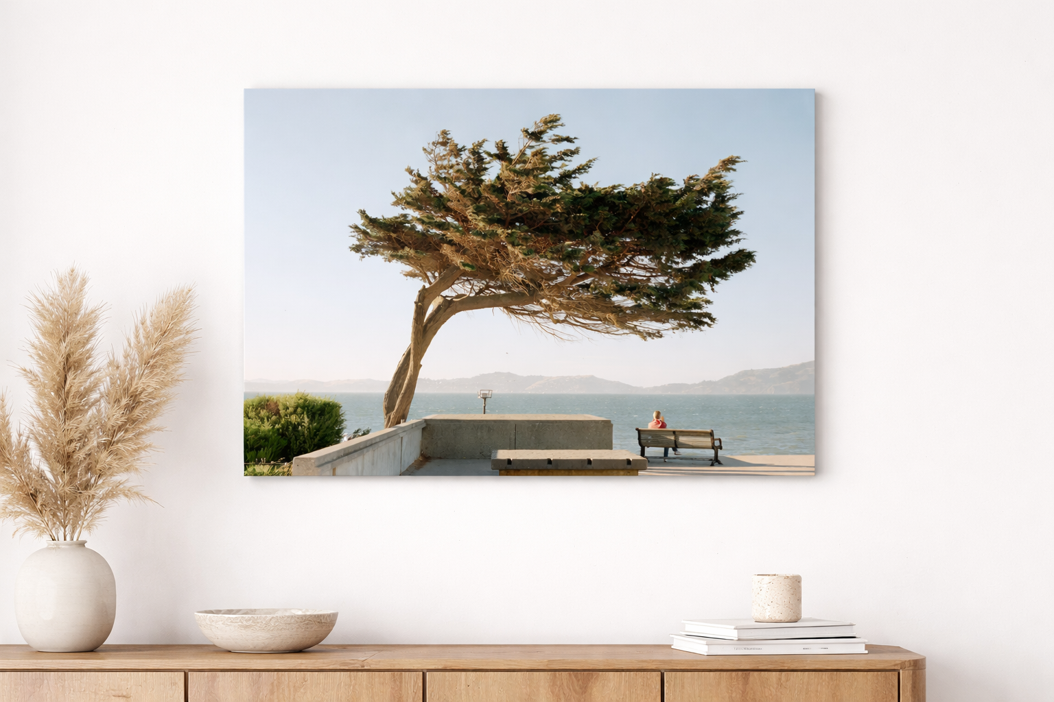 Aluminum Print Lonely Tree