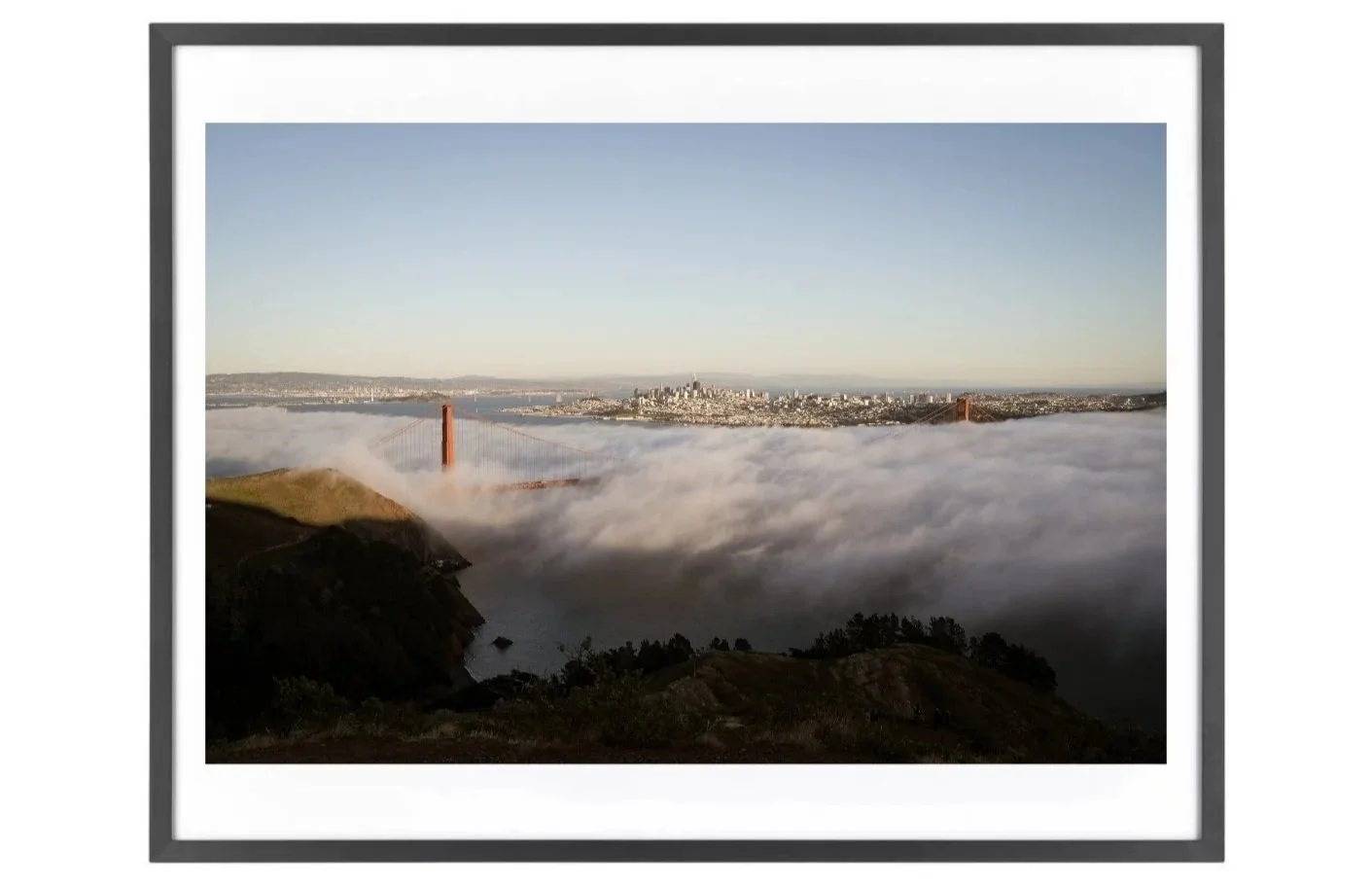 Fog over the bridge