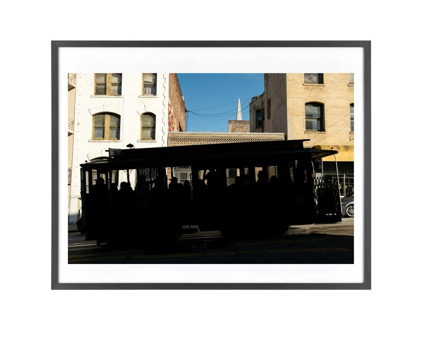 Cable Car Silhouette