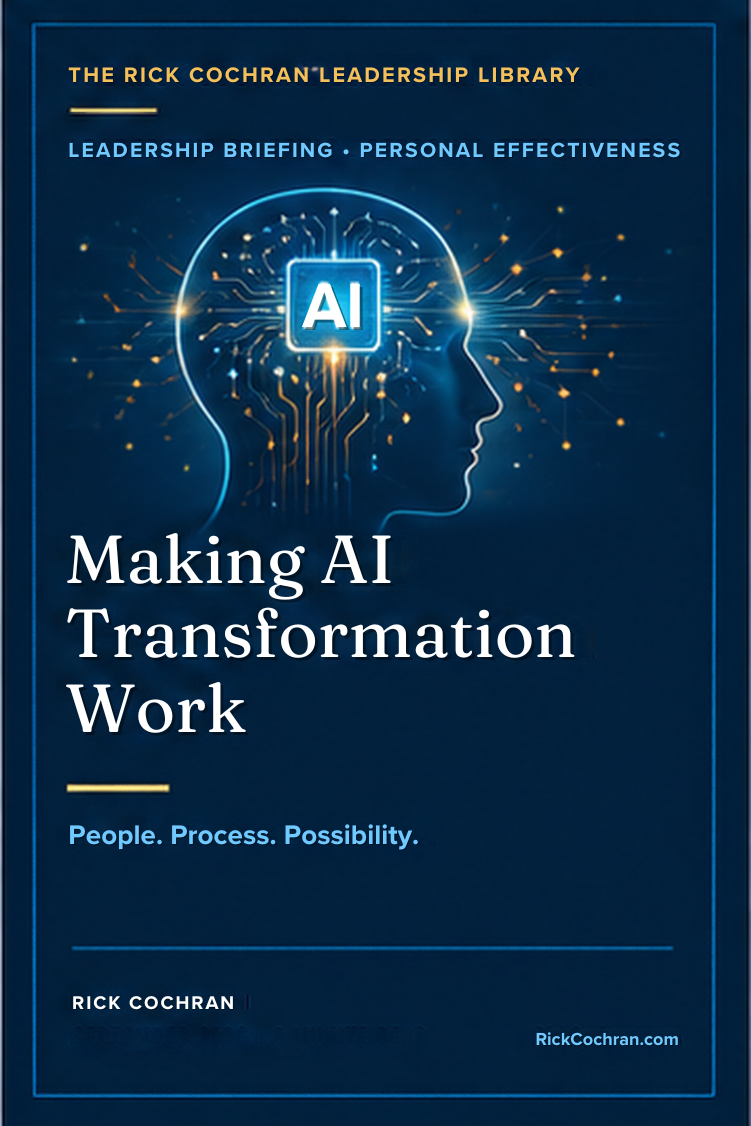 Making AI Transformation Work Leadership Briefing