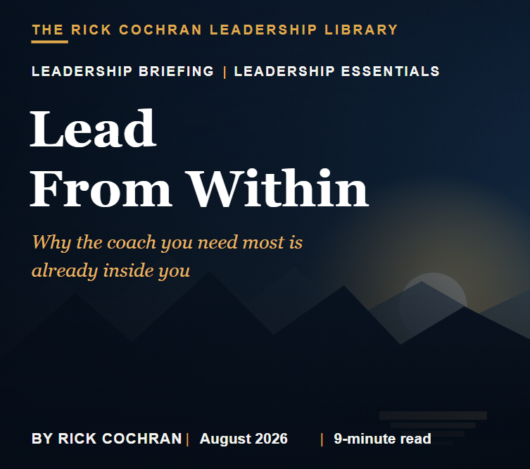 Lead From Within Leadership Briefing