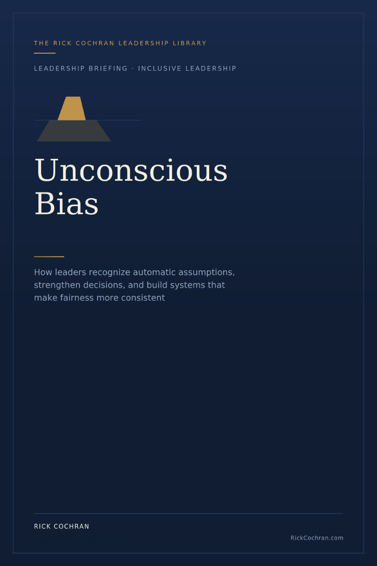 Unconscious Bias Leadership Briefing