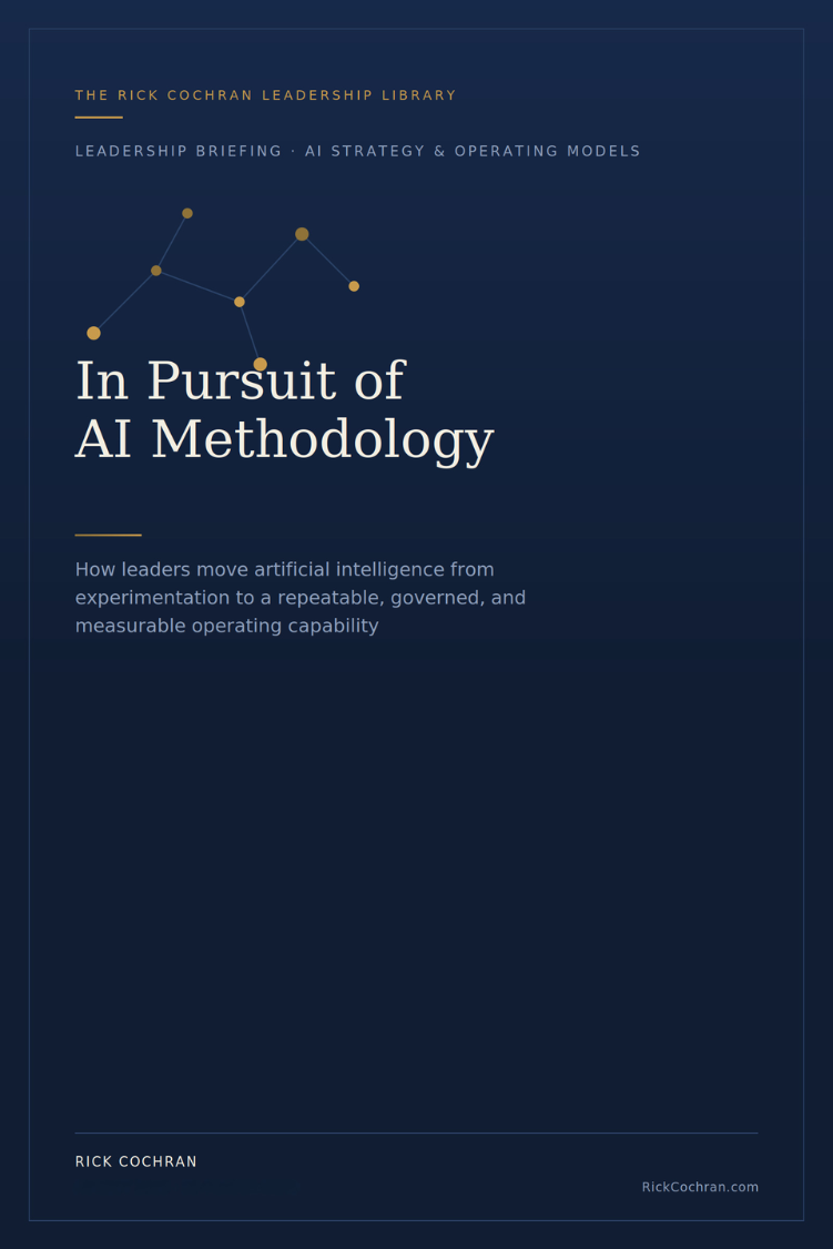 In Pursuit of AI Methodology Leadership Briefing