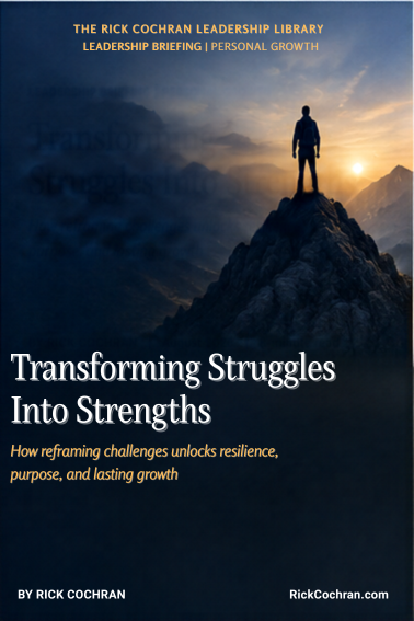 Transforming Struggles Into Strengths Leadership Briefing