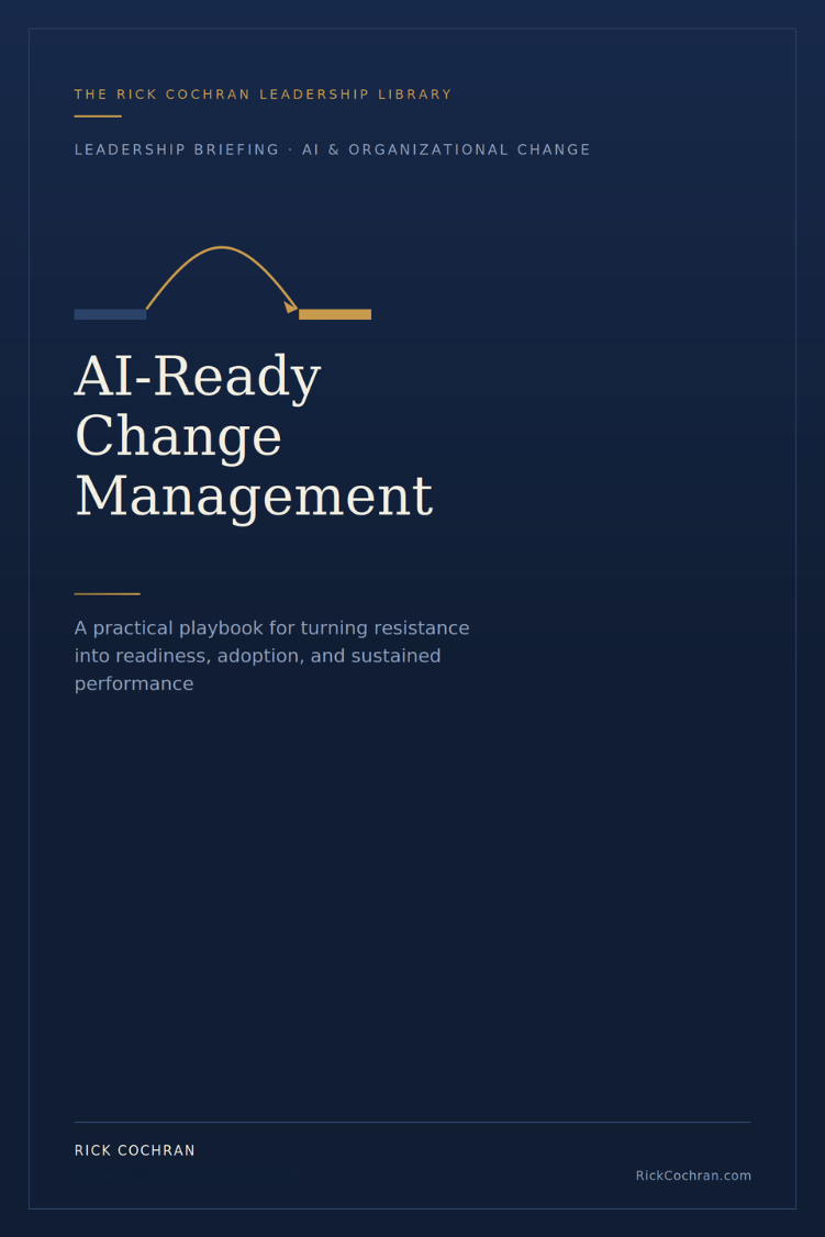 AI-Ready Change Management Leadership Briefing