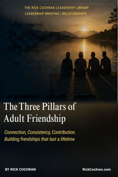 The Three Pillars of Adult Friendship Leadership Briefing