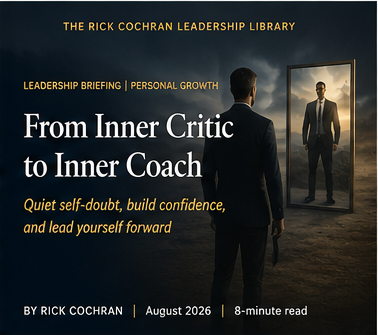 From Inner Critic to Inner Coach Leadership Briefing