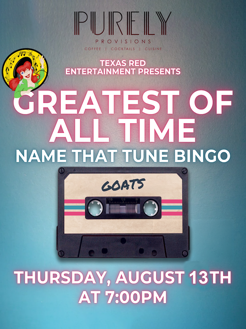 Name That Tune Bingo