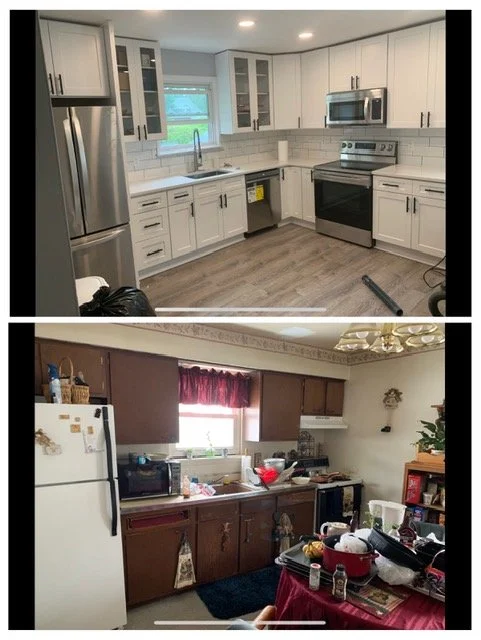 Kitchen Before and After