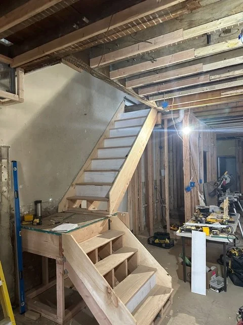 Custom Stairs During