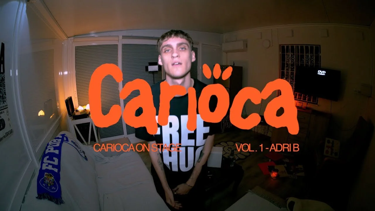 Graphic with text reading 'CARI OCA VLOG 30 EYE 4 ANTIQUE DSOKO GRA' in bold colors.