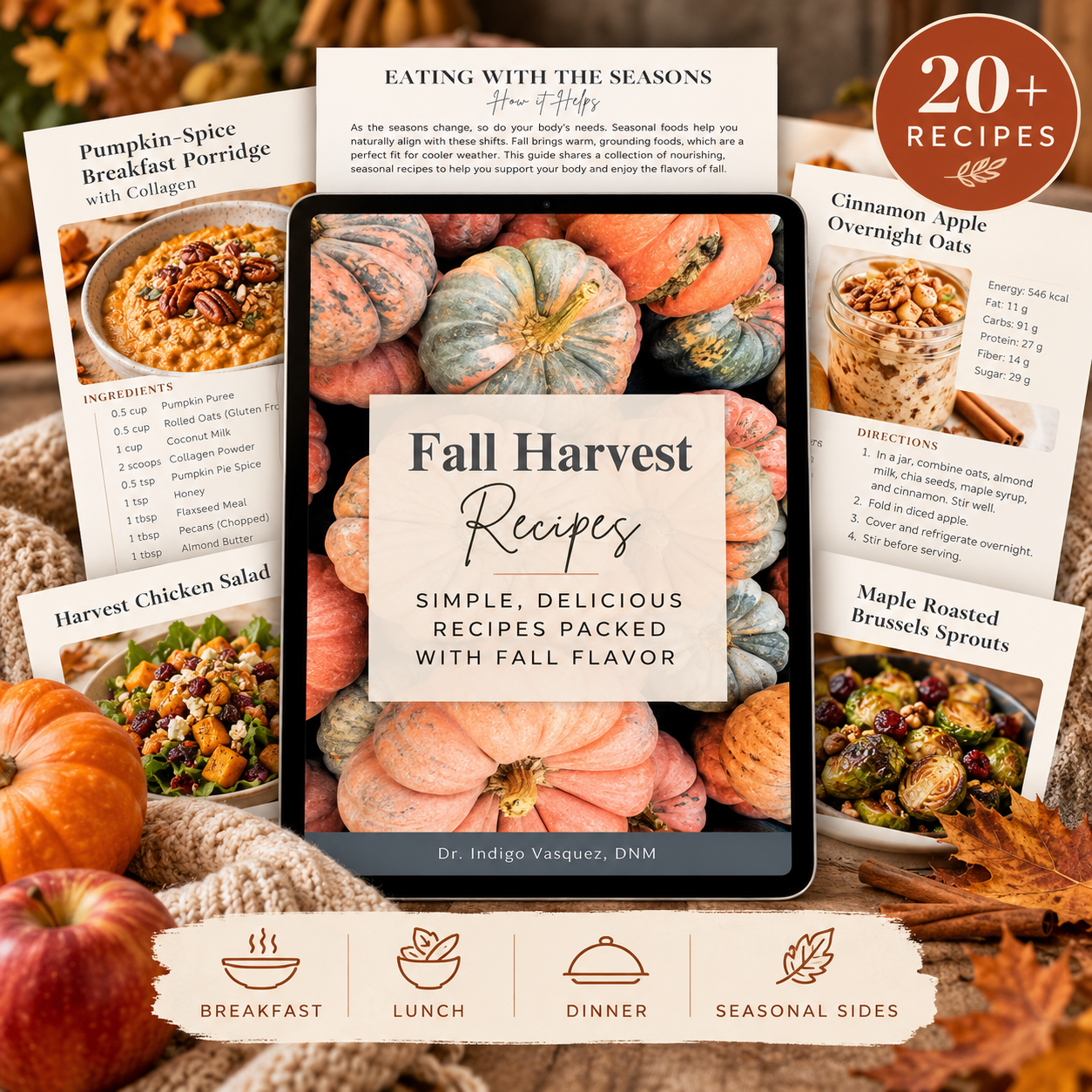 Fall Harvest Recipe Collection | Simple, Nourishing Fall Recipes
