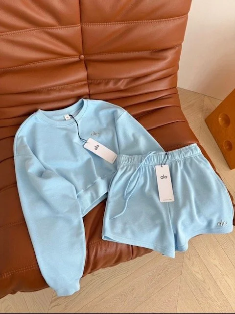 Long sleeved Shirt and Short Set