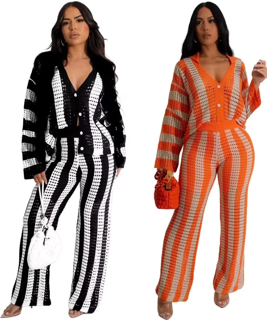 Sweater Top and Bottom Set