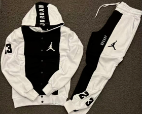 Black and White Button up Jordan Jogging Suit.PNG