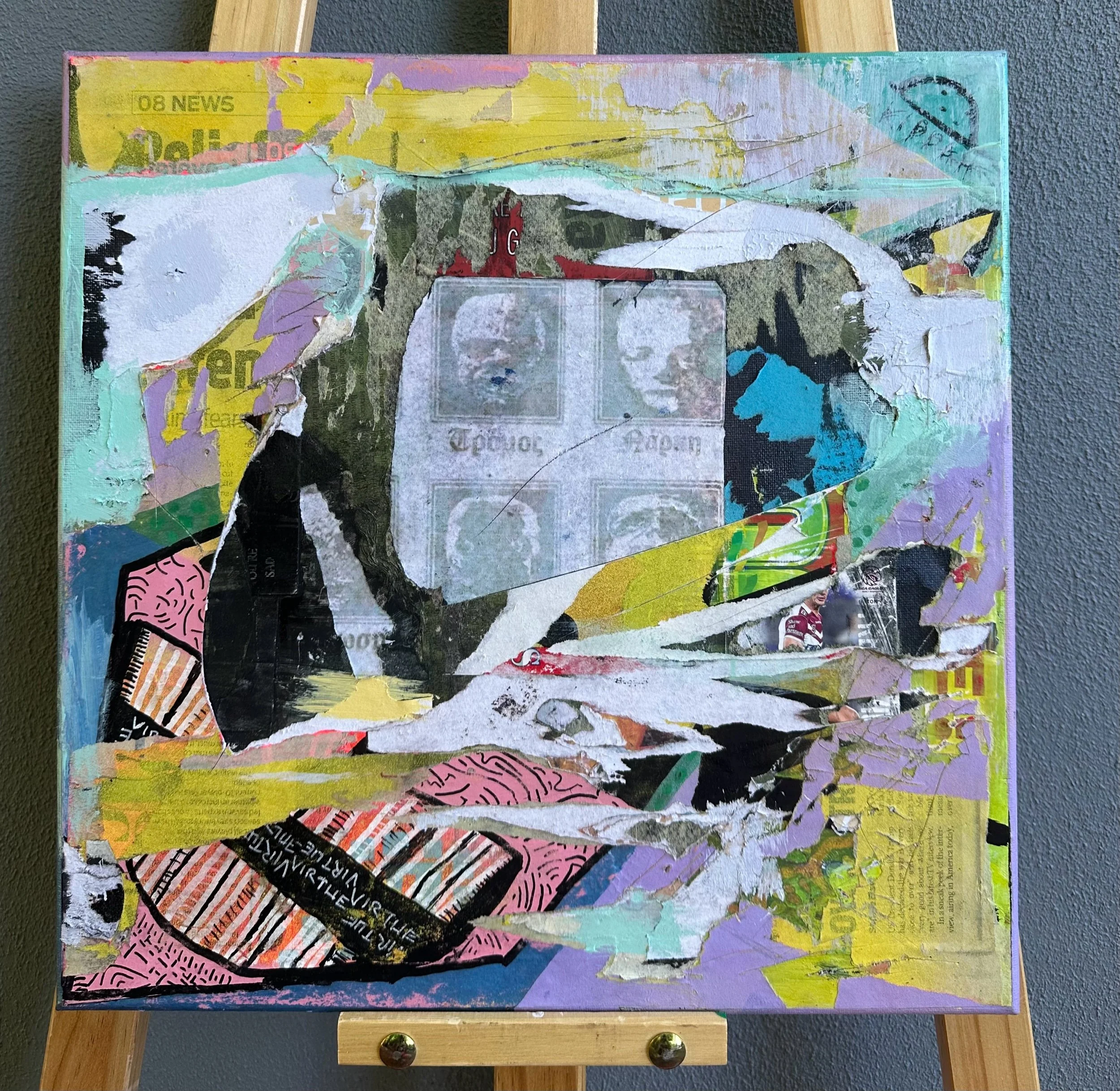 “DESTRUCTION” (35cx35cm)