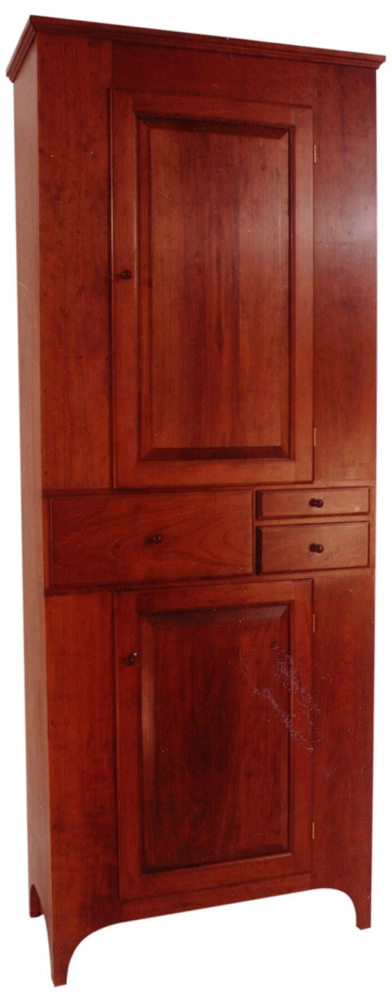 shaker linen cupboard with 3 drawers and two doors enfield shaker community