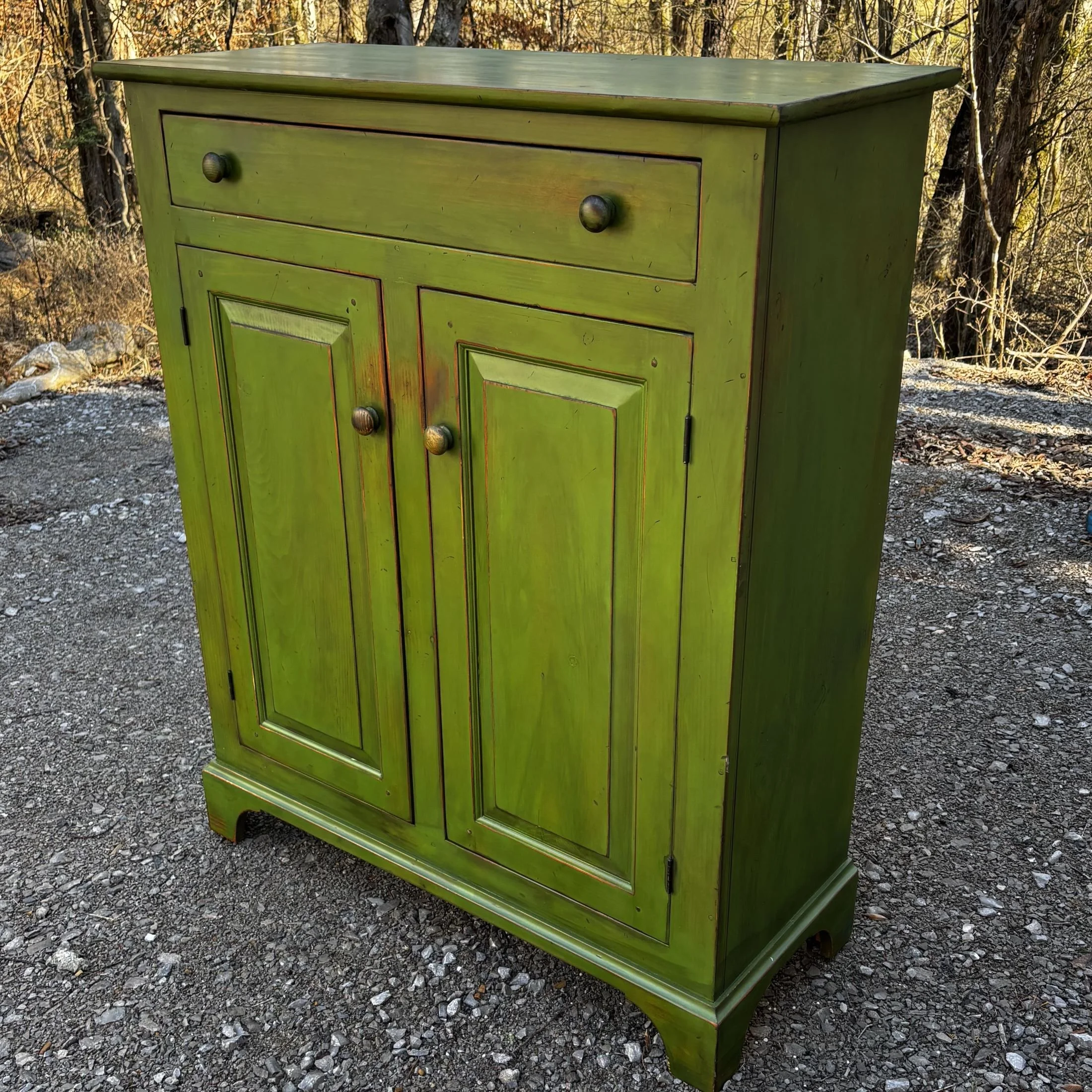 shaker jelly cupboard made from pine