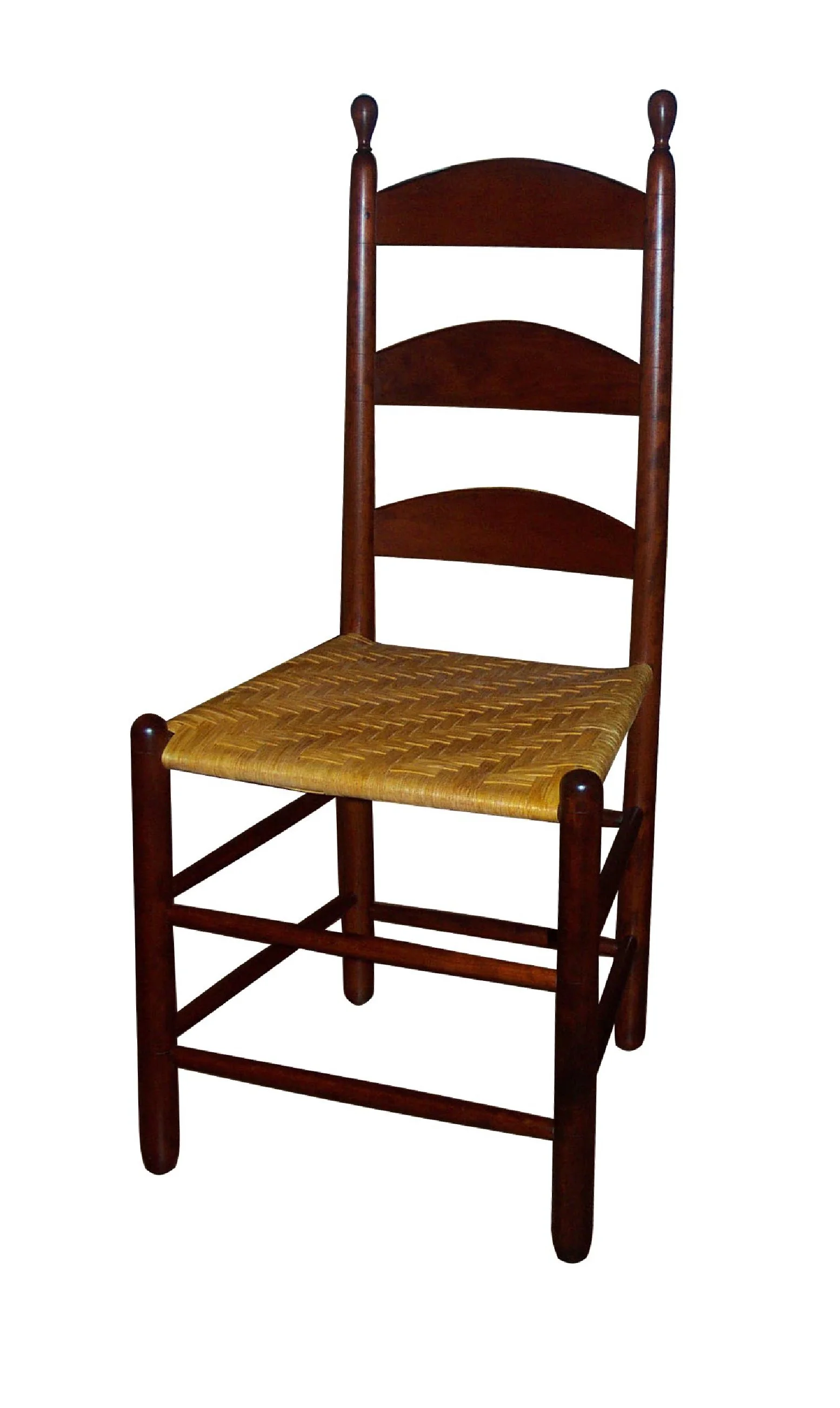 handcrafted shaker ladder back chair