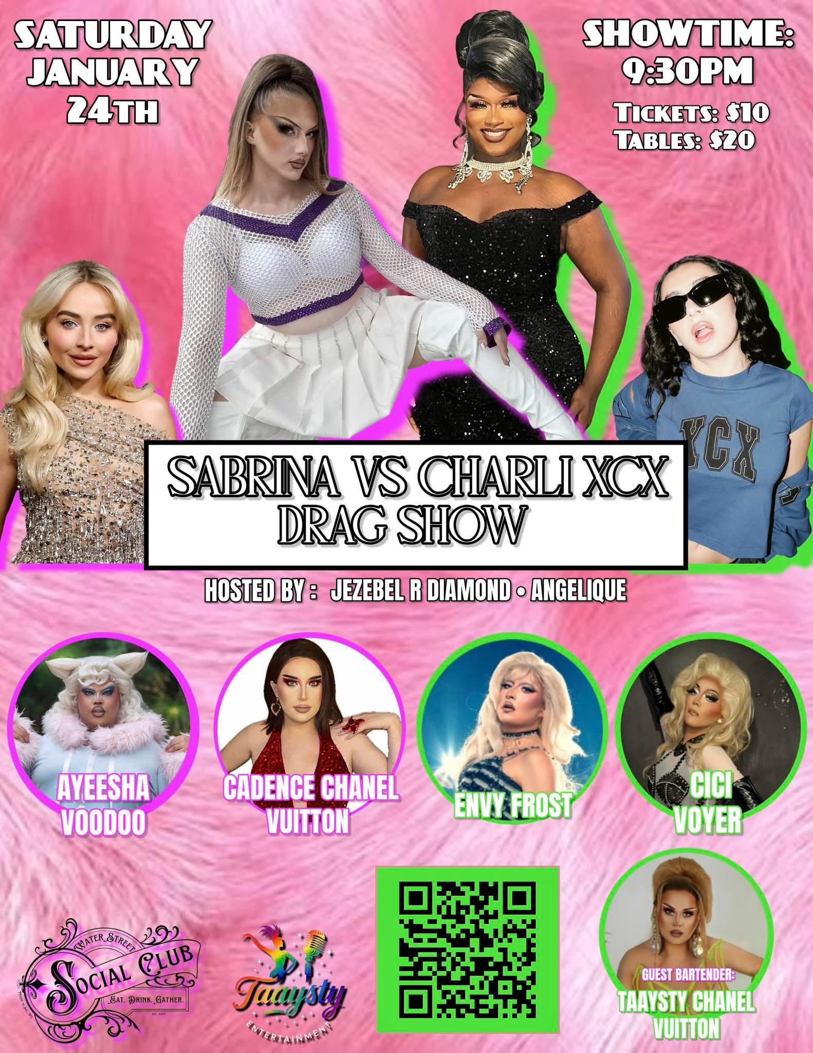 SABRINA Vs CHARLI Drag Show 