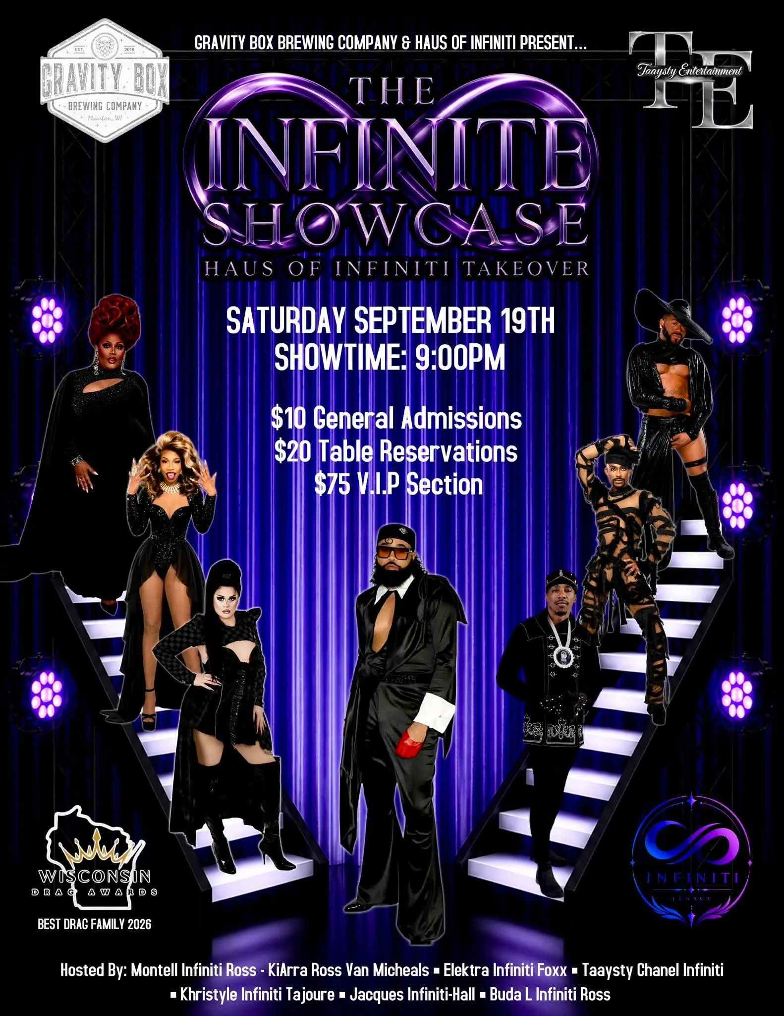 Infinite Showcase VIP Table - Gravity Box Brewing Co.