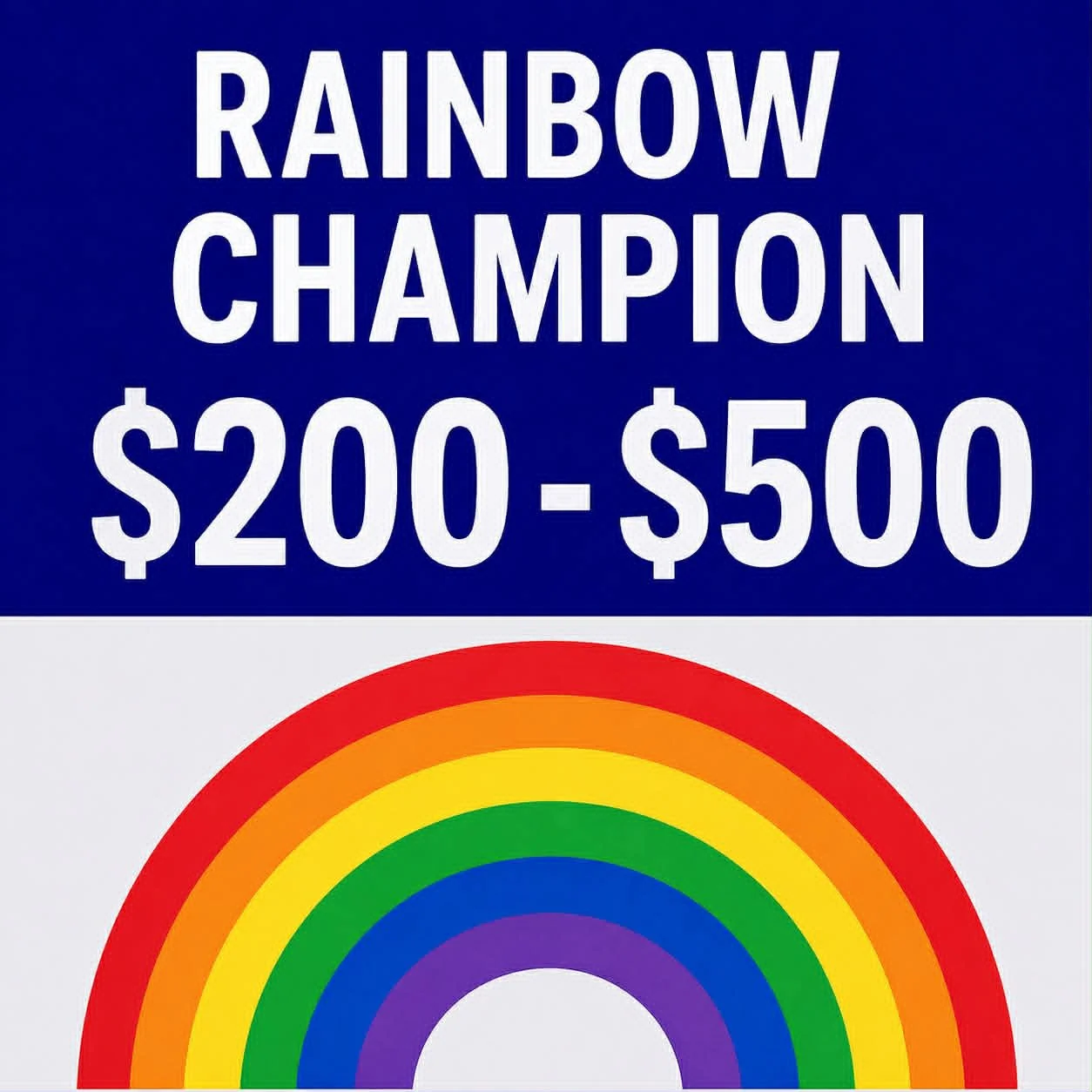 Rainbow Champion Tier