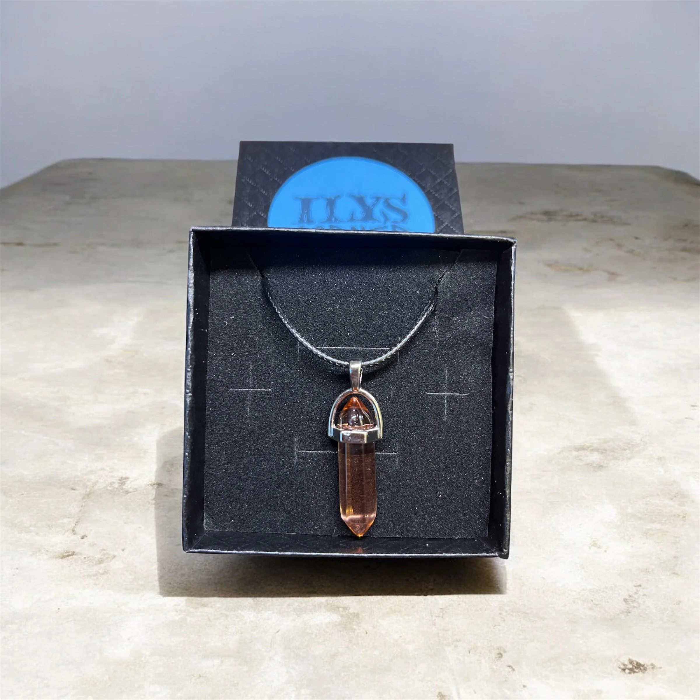 Topaz-Inspired Gem Necklace