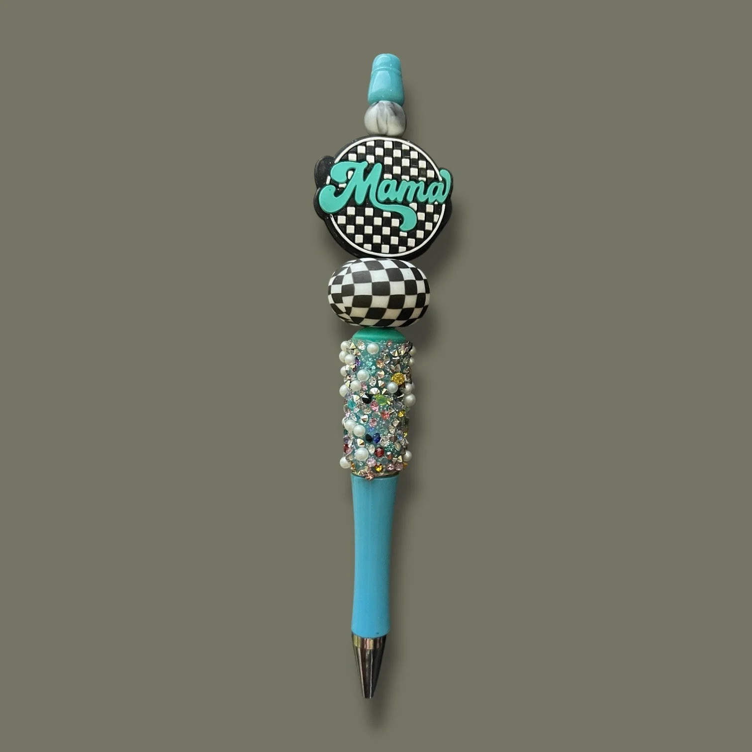 Checkered Mama Pen