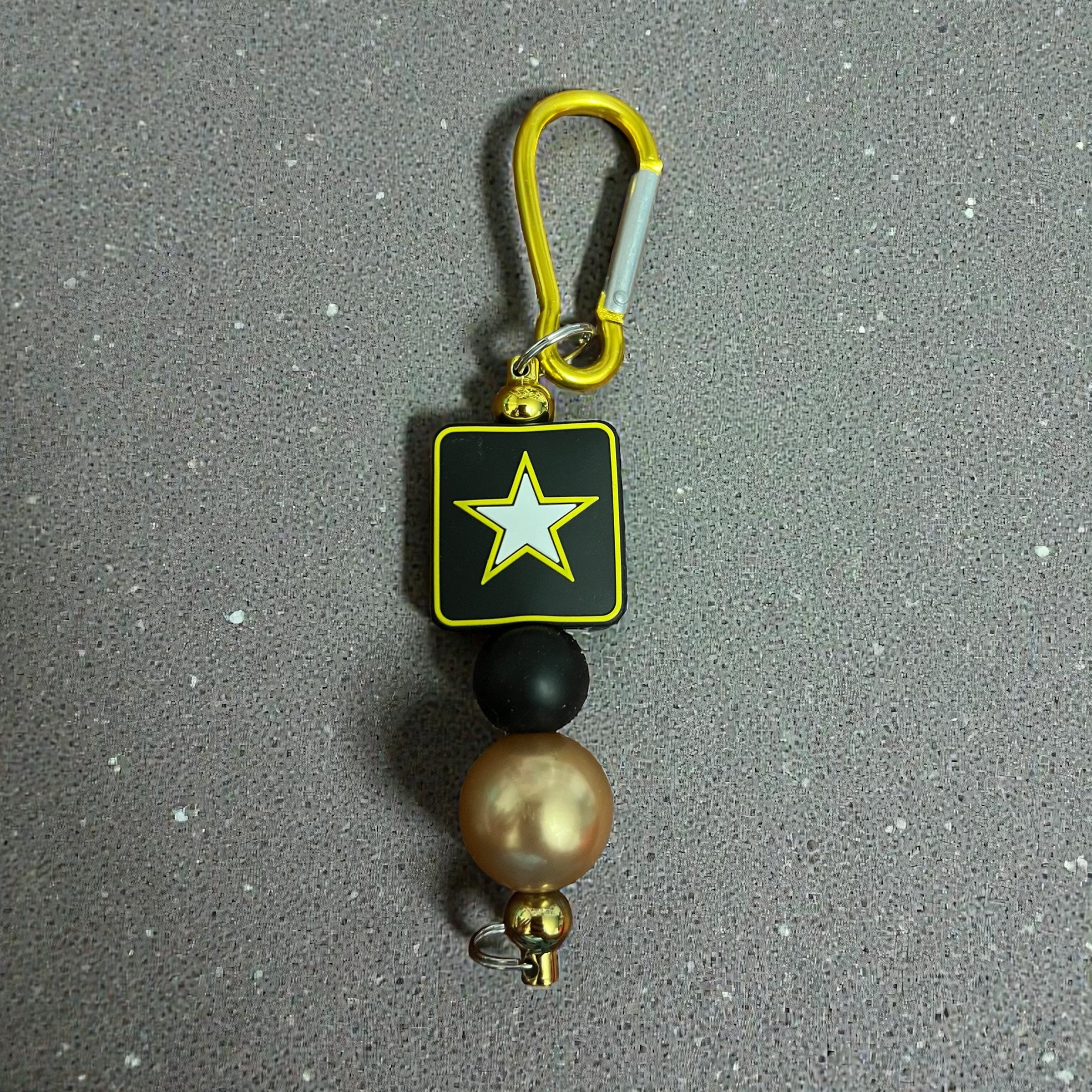 Proud Army Emblem Keychain