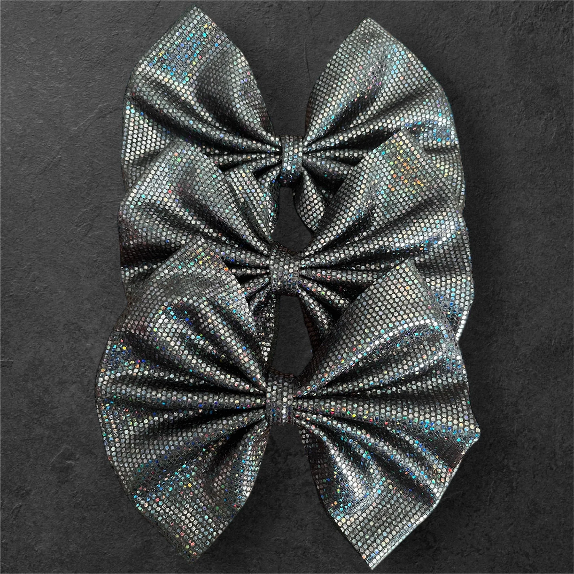 Dazzling 5in Holographic Hair Bows