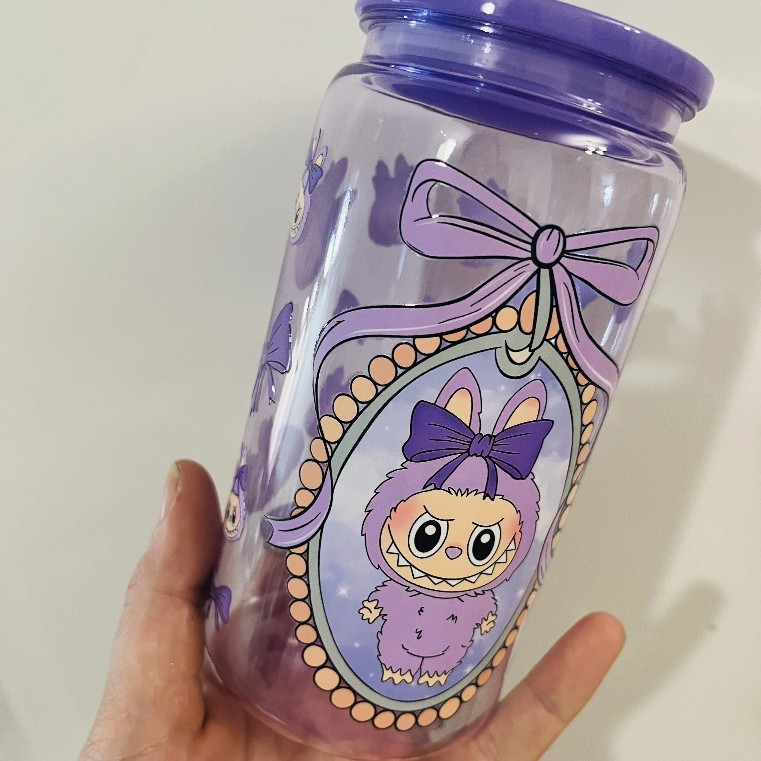 Purple Bu Libby Character Cup