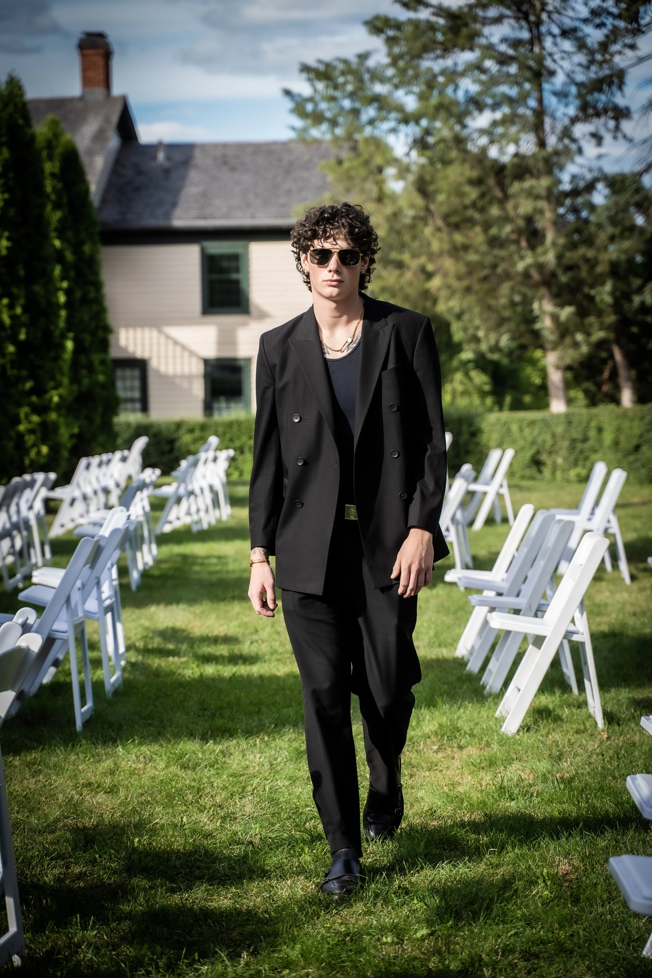 TJ Taylor walking for Narret Jamais