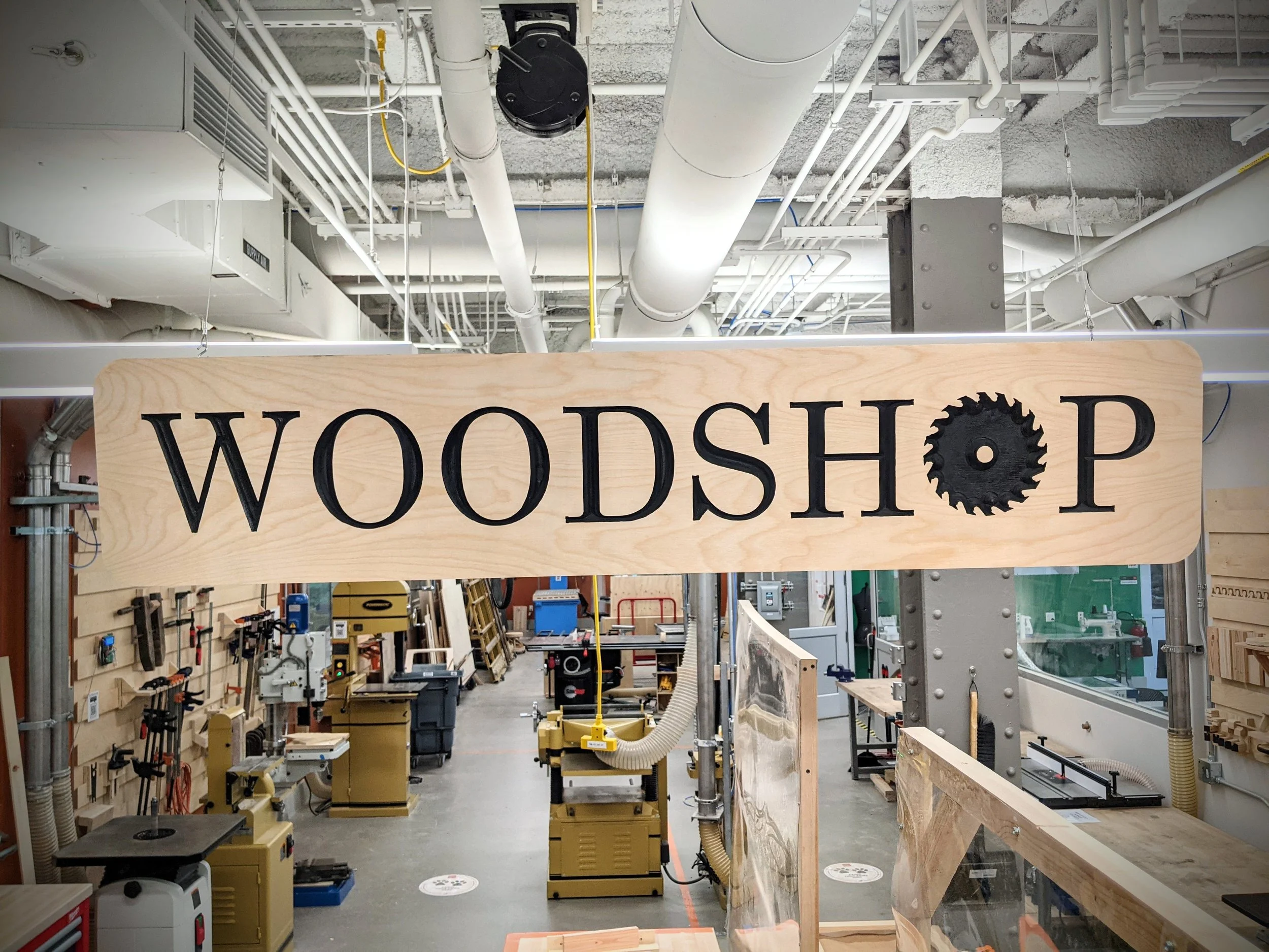 WoodShop Sign