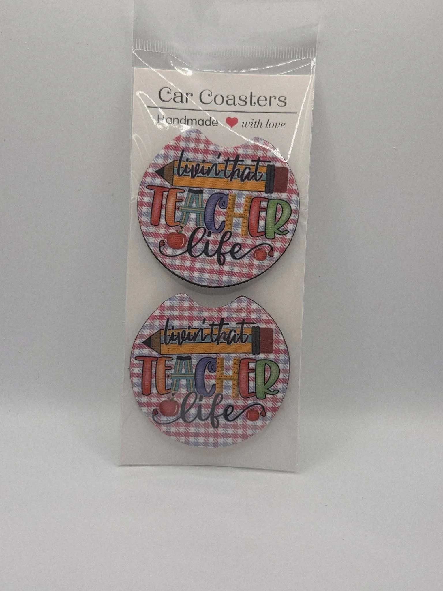 Teacher Car Coasters