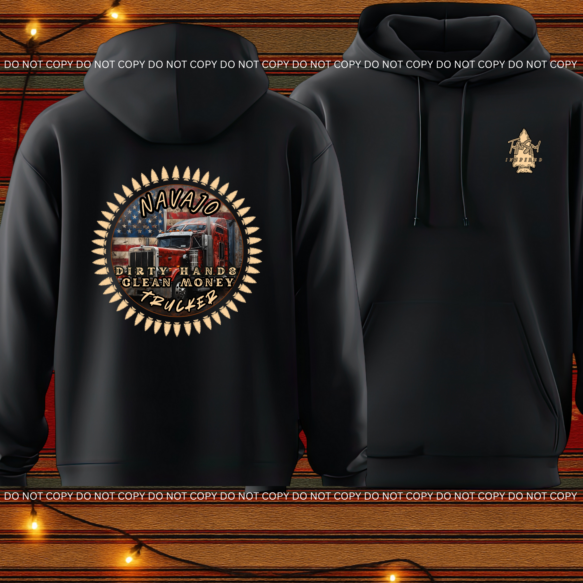 HOODIE TRUCKER navajo