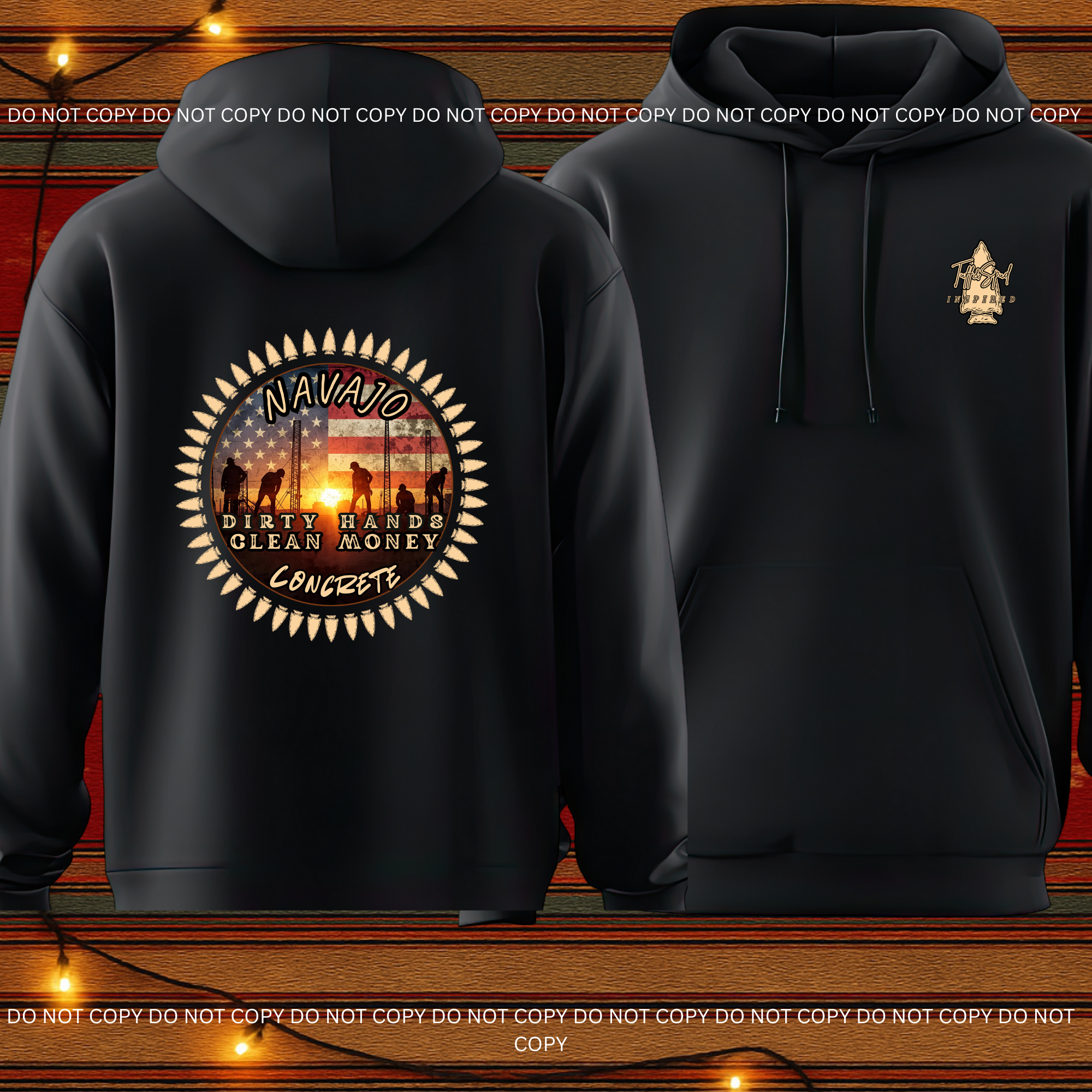 HOODIE CONCRETE navajo