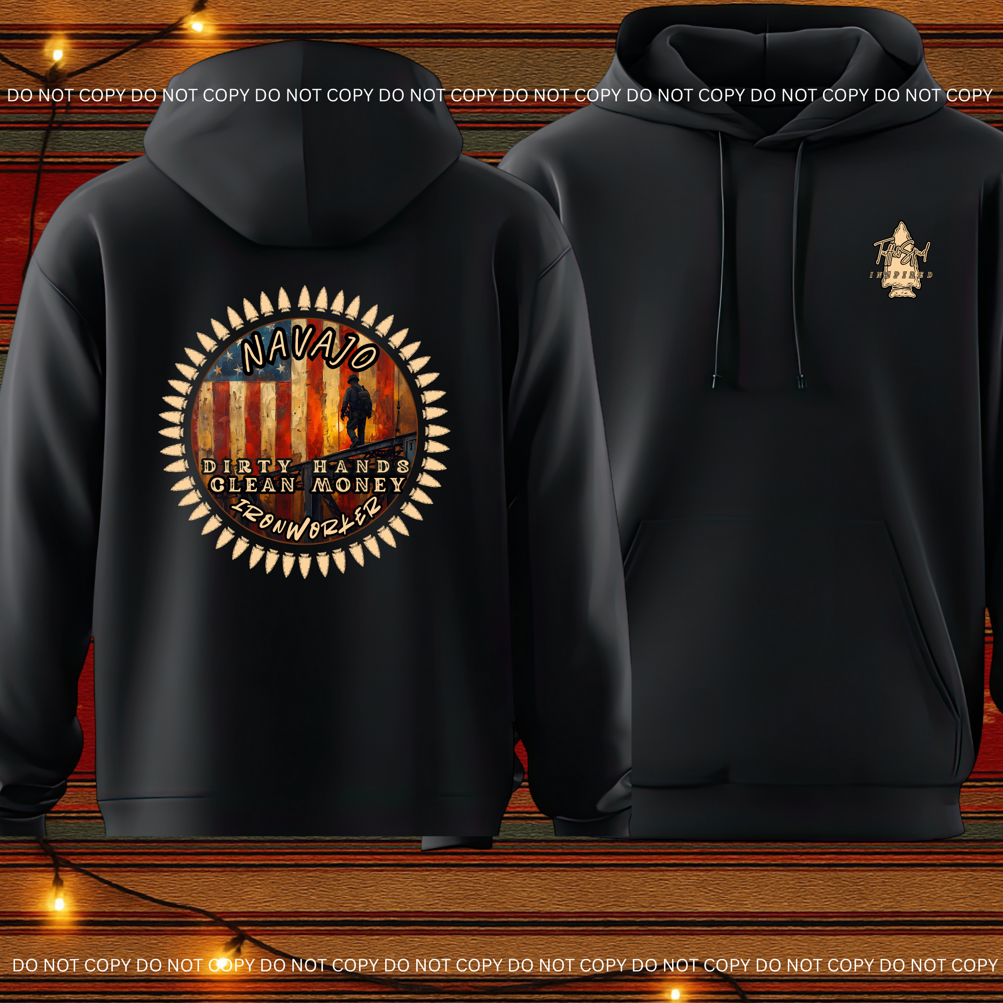 HOODIE IRONWORKER navajo