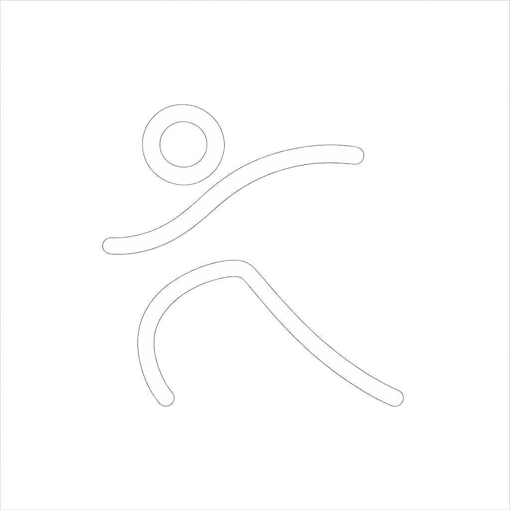 Outline of a human head with a trophy inside, set against a starry background.