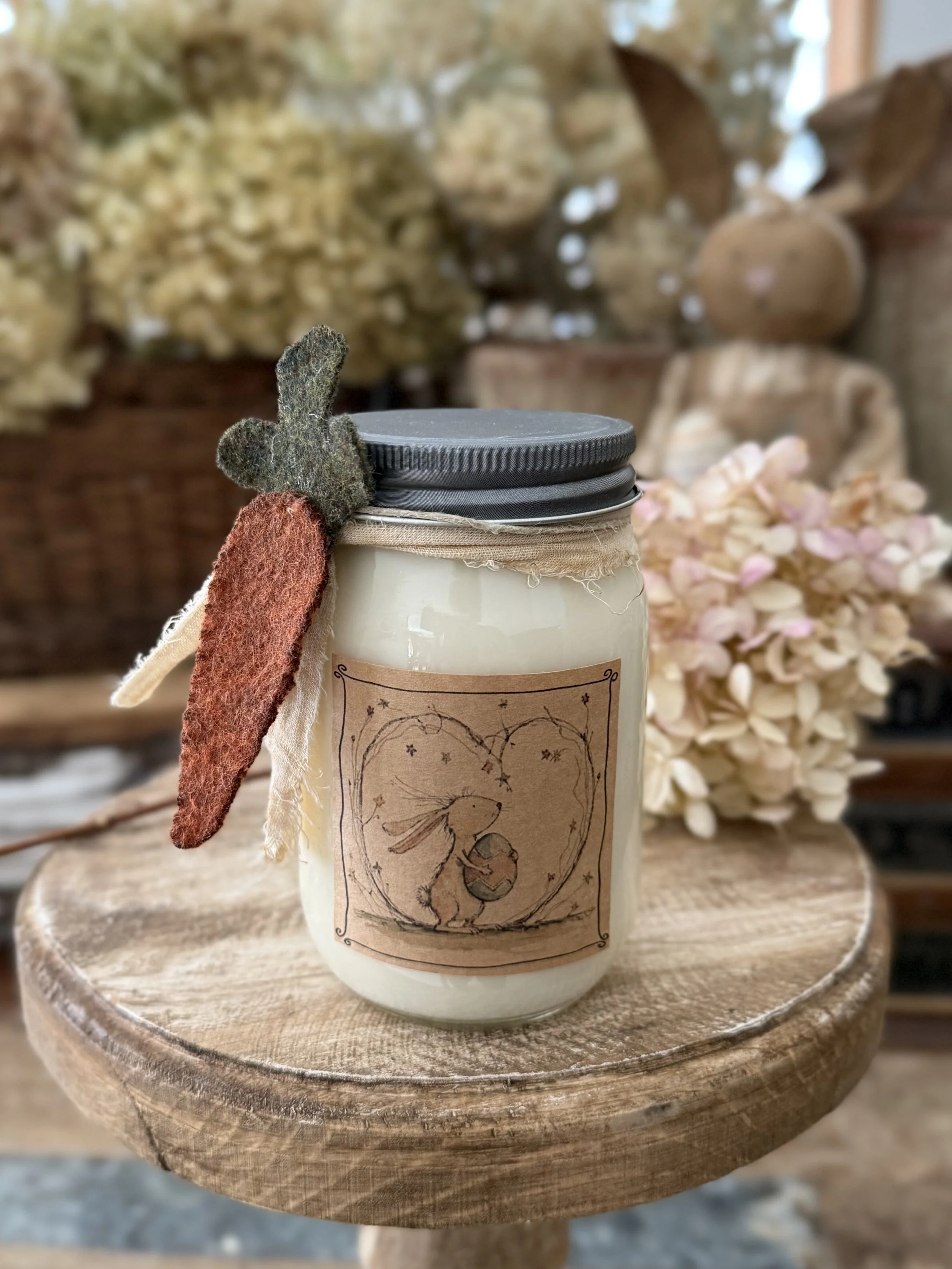 16 oz. Easter Bunny Candle
