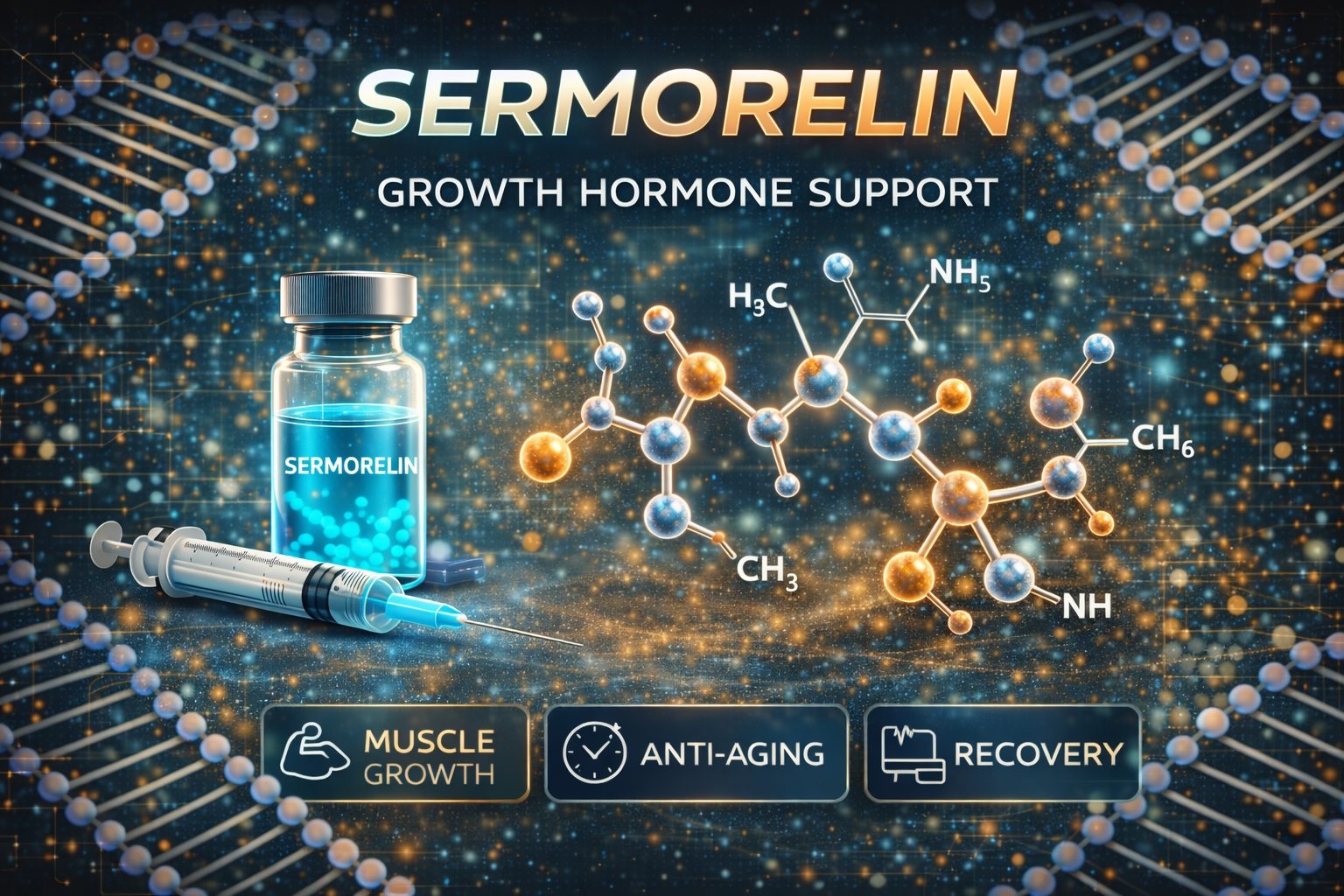 sermorelin: peptide support for growth hormone production