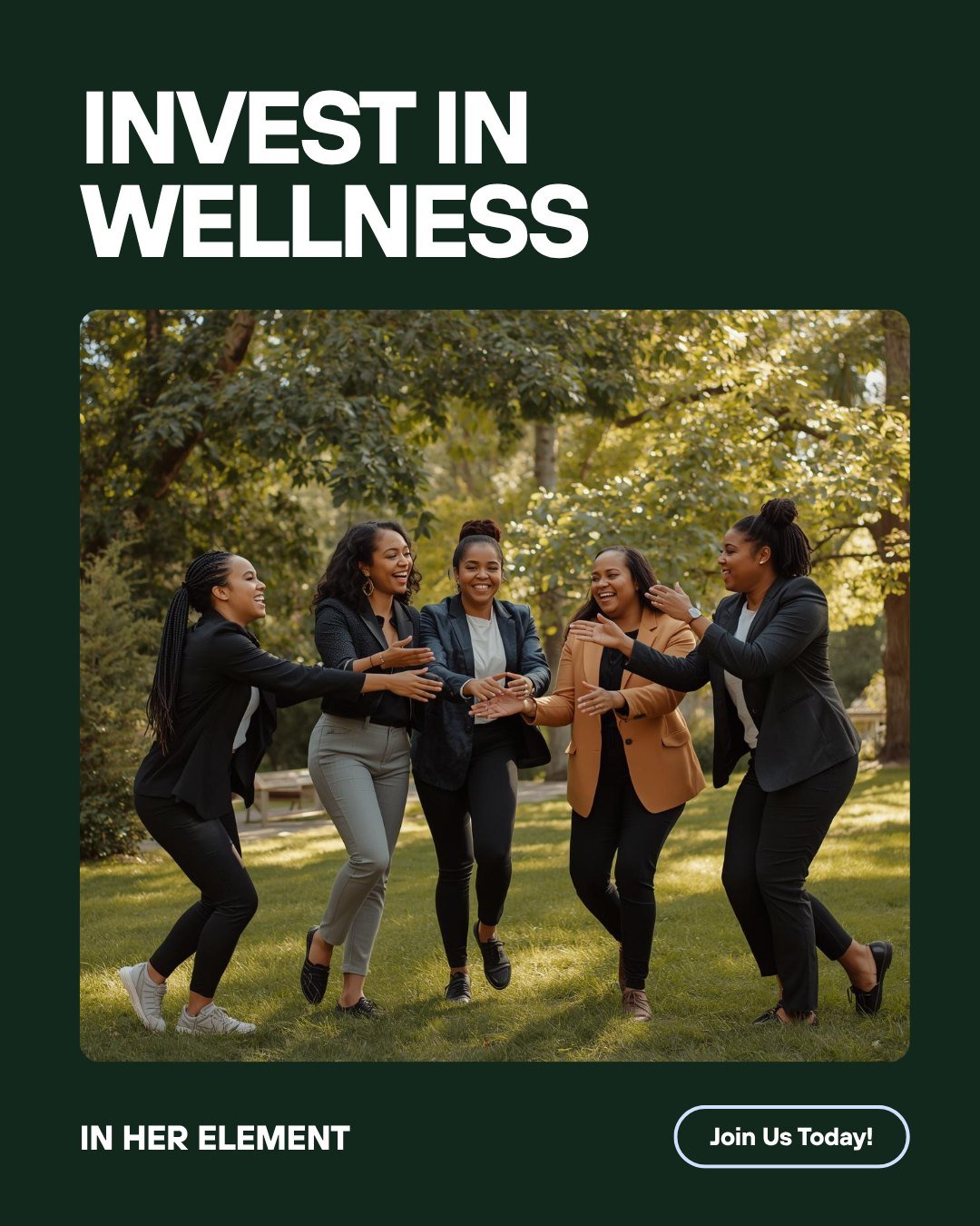 A girls' getaway at In Her Element is designed for the group of women who give constantly &mdash; to their families, their work, their people &mdash; and are ready to receive something for a change.

Held at Hopecote Farm in Tennessee, your group day