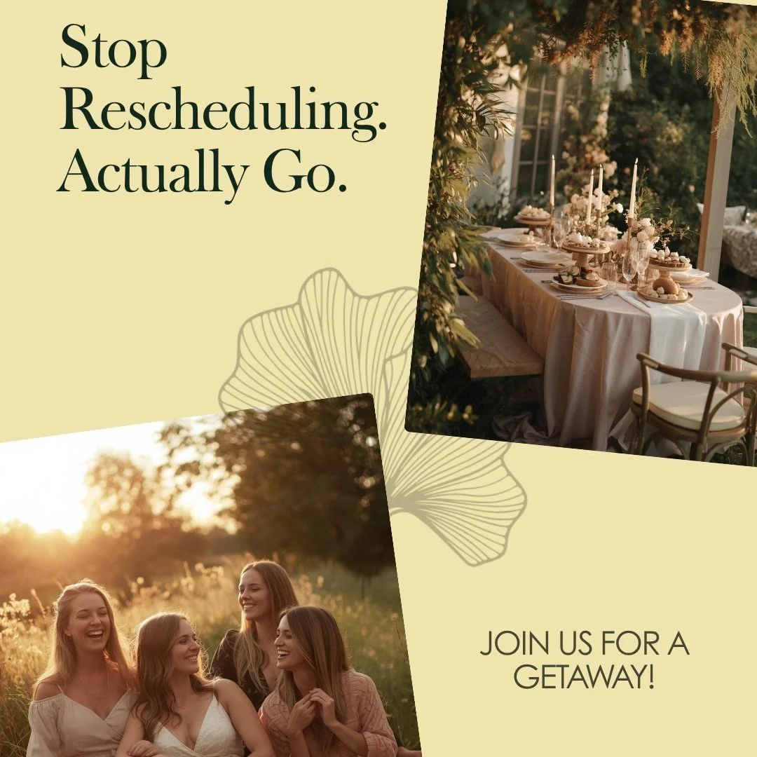 You've been saying "we need to do something together" for two years. Stop rescheduling and actually go.

A girls' getaway at In Her Element isn't a spa day or a wine tour. It's a full day &mdash; or a full weekend &mdash; of real restoratio