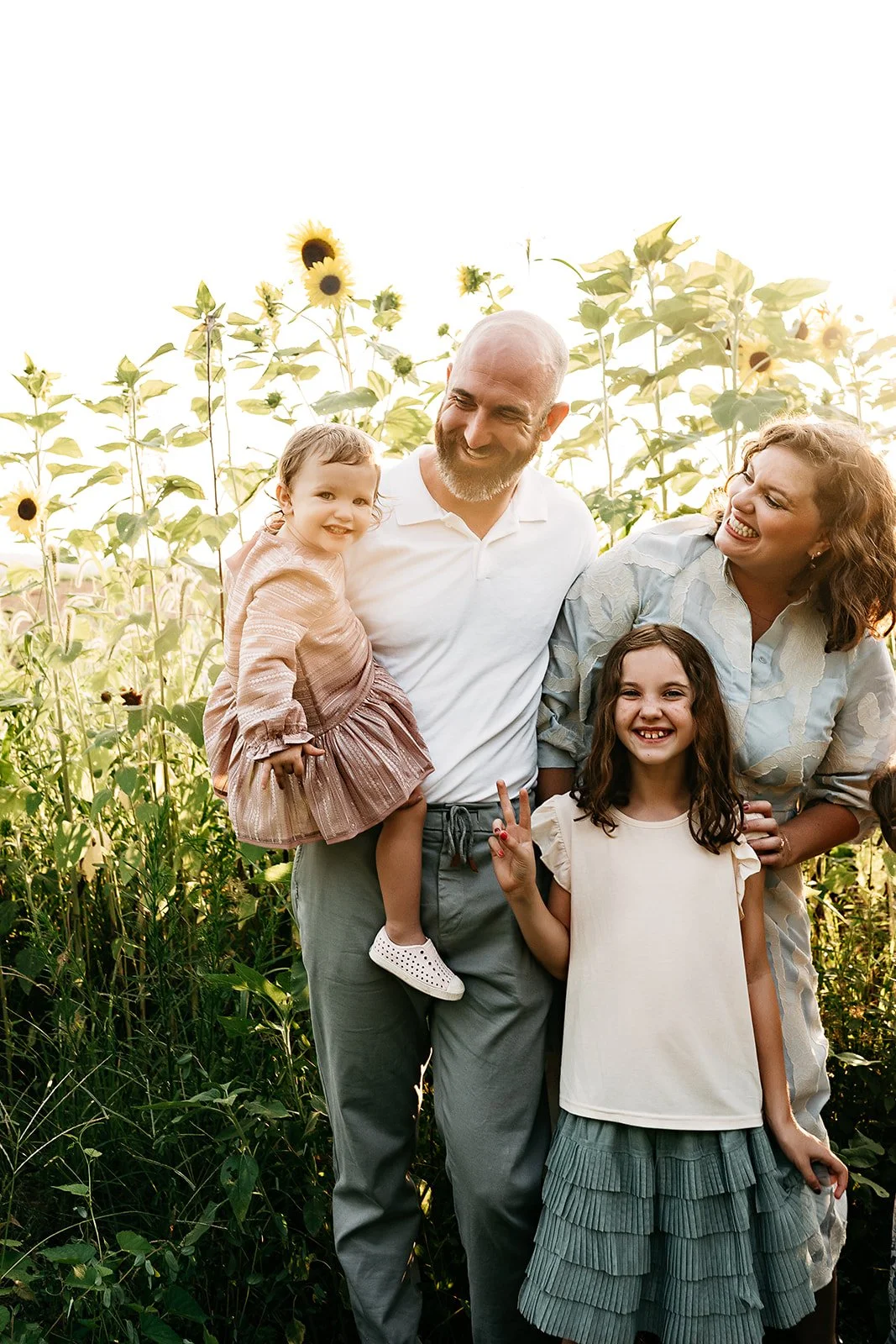 Balduf Green Family at Hopecote Farm