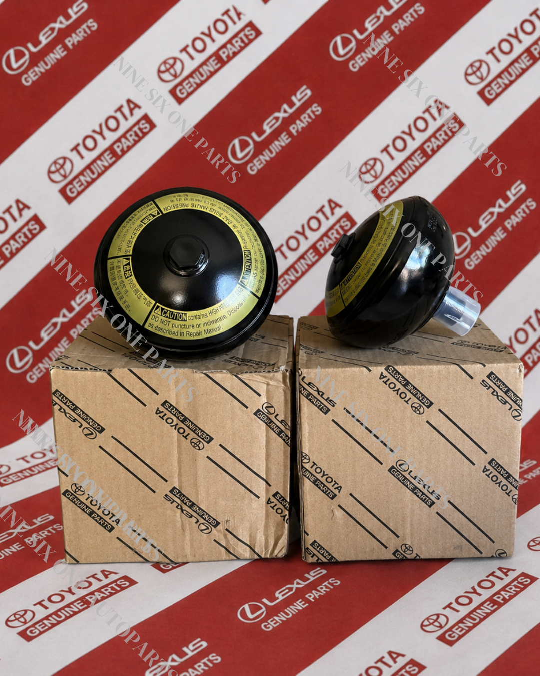 OEM REAR AHC Suspension Accumulators 2pc (LX 570/Land Cruiser) 4915160020
