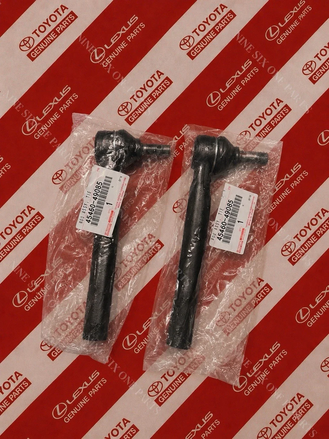 Genuine Toyota/Lexus LH/RH Steering Tie Rod End Set (2 x 4546049085)