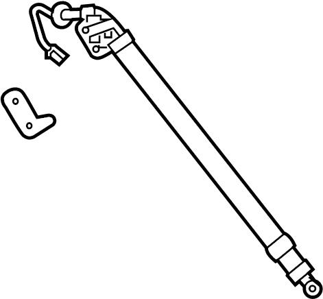 2017-2025 Mazda CX-5 OEM Power Lift Gate Support Strut (LEFT)