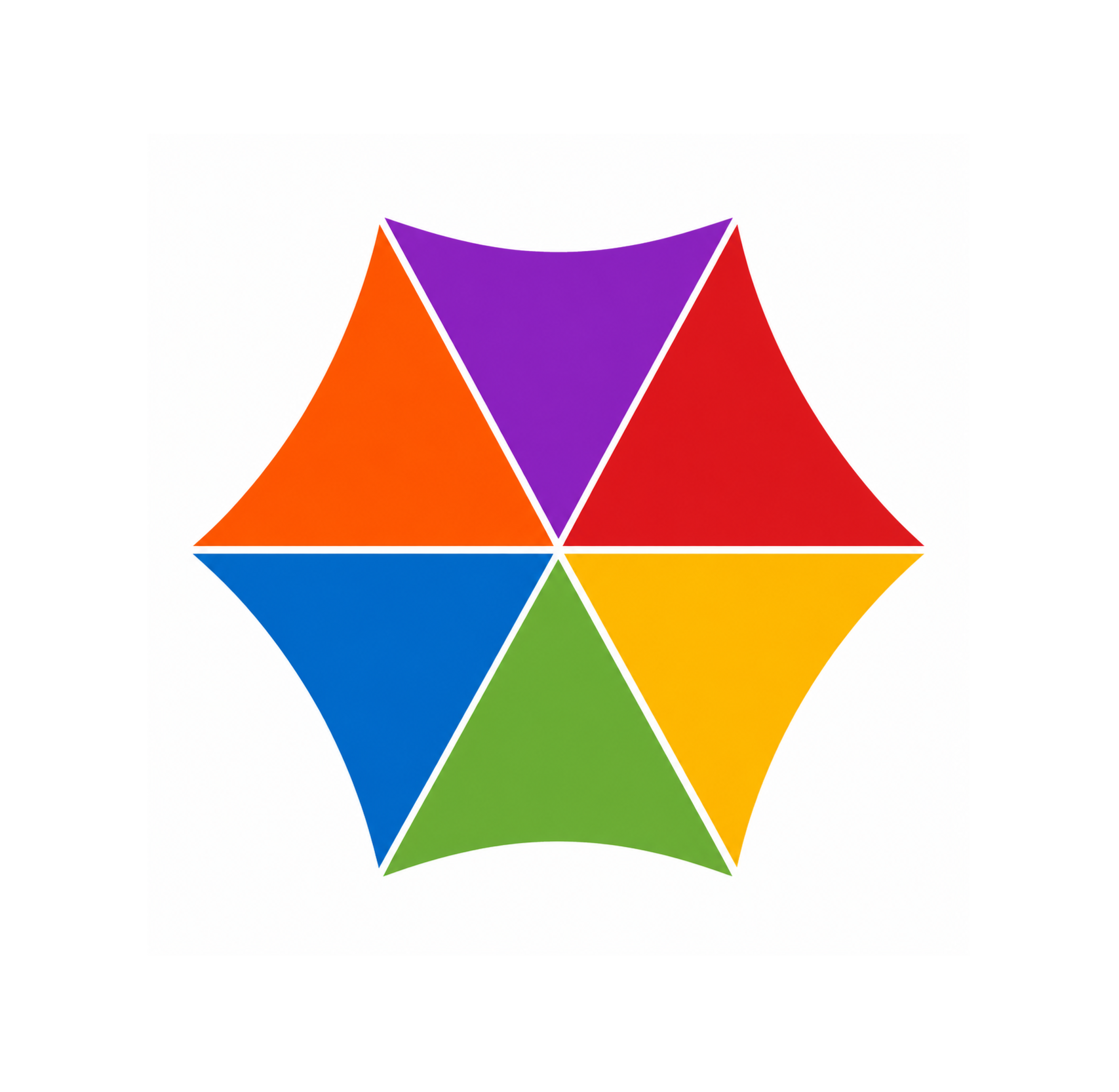 Human-Grade University umbrella logo with six clockwise color segments representing experience, reflection, performance, care, structure, and time.
