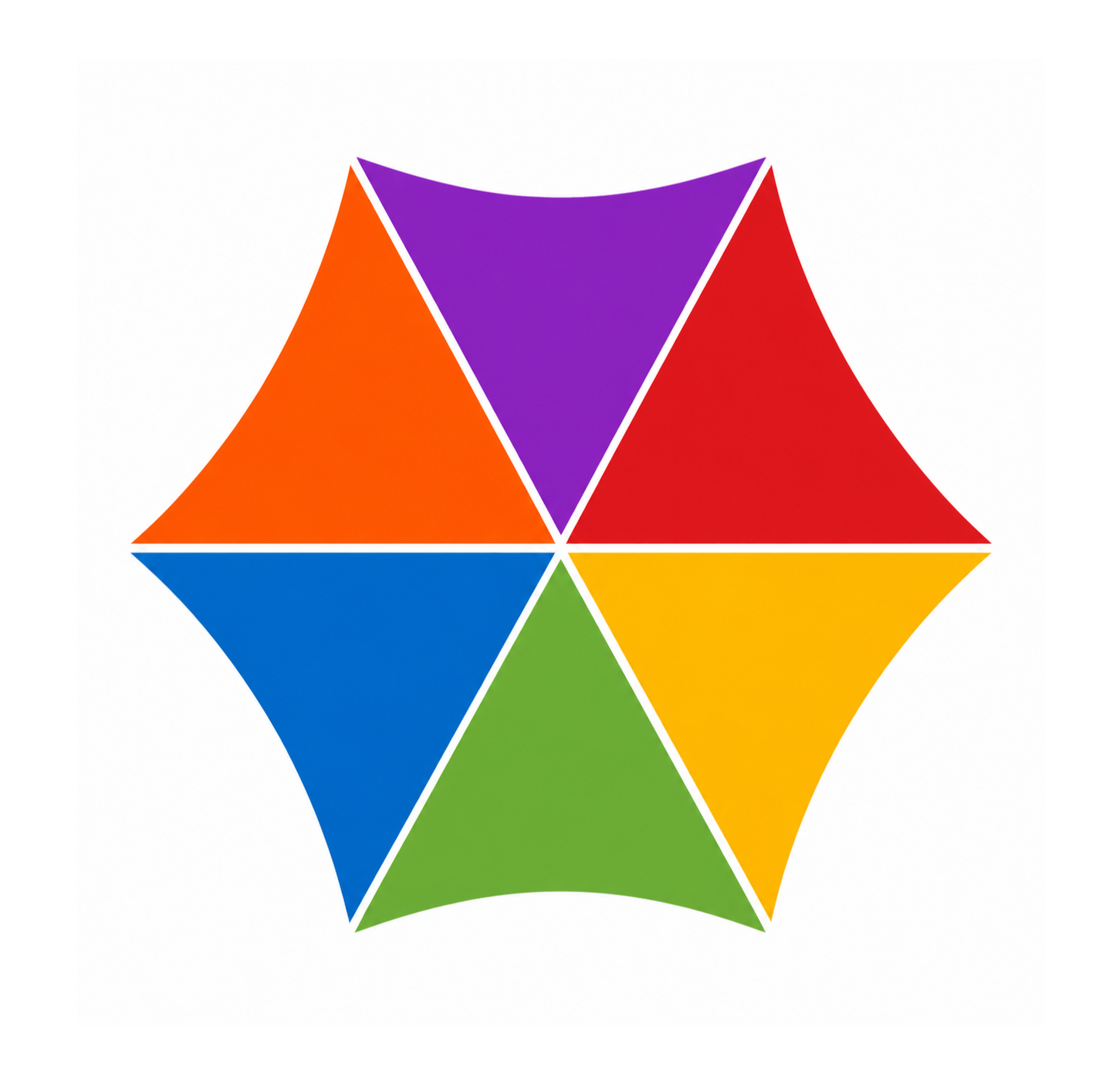 Human-Grade University umbrella logo with six clockwise color segments representing experience, reflection, performance, care, structure, and time.