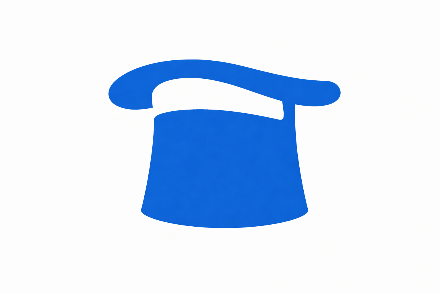 Blue FrostysHat top hat icon used for receiving tips and support.